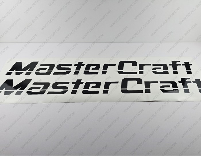 Master Craft Boat Logo V3 Decal Set of 2 x 40" Master Craft Boat Logo V3 Decal Set of 2 x 40"